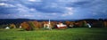 Peacham, VT in fall Royalty Free Stock Photo