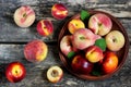 Peaches, apricots, nectarines