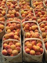 Peaches, Baskets