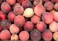 Peaches at the market in Sapa, Vietnam Royalty Free Stock Photo