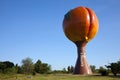 The Peachoid Is A 135 Foot Tall Water Tower In Gaffney, South Carolina, U.S., That Resembles A Peach