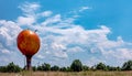 Peachoid Peach Water Tower in Gaffney South Carolina SC along Interstate 85