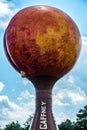 Peachoid Peach Water Tower in Gaffney South Carolina SC along Interstate 85