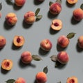 Peachy background. Seamless pattern. Royalty Free Stock Photo