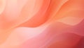 Peachy Keen Gradient Blurs in Peach to Coral Tones Background