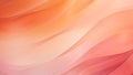 Peachy Keen Gradient Blurs in Peach to Coral Tones Background