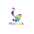 Peacock Bird Icon