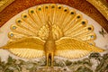 Peacock Detail, Buddhist Temple