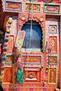 Door of a decorated Pakistani truck