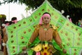 Peacock Man, Chiang Mai Parade