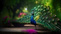 Peacock is the most beautiful birds in the world, ranked number 2 in natural beauty
