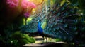 Peacock is the most beautiful birds in the world, ranked number 2 in natural beauty