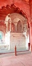 The Peacock Throne in Red Fort, Delhi