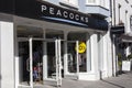 Peacocks clothing retail outlet