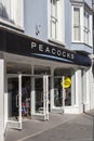 Peacocks clothing retail outlet