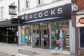 The Peacocks shop in Andover in the UK