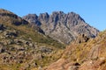 Peak Agulhas Negras (black needles) mountain landscape, Itatiaia, Brazil Royalty Free Stock Photo