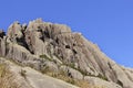 Peak Agulhas Negras (black needles) mountain, Rio de Janeiro, Br Royalty Free Stock Photo