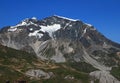 France. Tignes village in Alps.