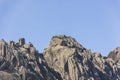 Peak of black needles Itatiaia Royalty Free Stock Photo