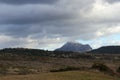 Peak of Bugarach in Corbieres, France