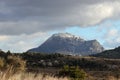 Peak of Bugarach in Corbieres, France