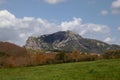 Peak of Bugarach in the Corbieres, France