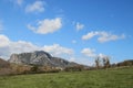 Peak of Bugarach in the Corbieres, France