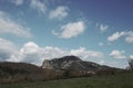 Peak of Bugarach in the Corbieres, France