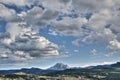 Peak of Bugarach in the Corbieres, France