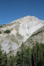 Peak of bure in Alps Royalty Free Stock Photo