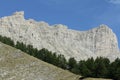 Peak of bure in Alps