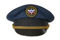 Peak-cap officer emercom Royalty Free Stock Photo