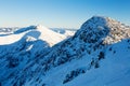 Peak of Chopok mountain, Slovakia Royalty Free Stock Photo