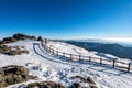 Peak of Deogyusan mountains in winter, Korea. Royalty Free Stock Photo