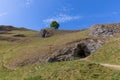 Peak District, Derbyshire, England, Winnats Pass Royalty Free Stock Photo