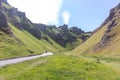 Peak District, Derbyshire, England, Winnats Pass Royalty Free Stock Photo