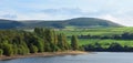 Peak District National Bottoms Reservoir close to Hadfield Derbyshire. Royalty Free Stock Photo