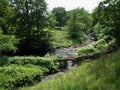 The Peak District National Park covers 555 square miles of the most beautiful areas of Derbyshire, Staffordshire, Cheshire,UK Royalty Free Stock Photo