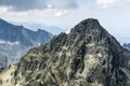 Peak Durny Szczyt Pysny stit - An outstanding peak in the high tatras in Slovakia. The goal of ambitious tourist trips and climb