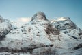 Gearr Aonach mountain in Scotland Royalty Free Stock Photo