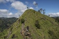 Peak of green montains Ella, Sri Lanka.