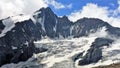 Peak Grossglockner . Austrian Alps.