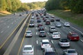 Peak Hour Traffic On Garden State Parkway, New Jersey, USA