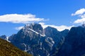 Peak of Jalovec - Slovenia Europe Royalty Free Stock Photo