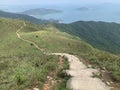 Peak of Lantau peak in Hong Kong, one of highest mount