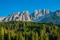 Peak of latemar in South Tyrol,Dolomite, Italy Royalty Free Stock Photo