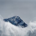 The peak of Mount Cook, Aoraki/Mount Cook National Park, south island, Aotearoa / New Zealand Royalty Free Stock Photo