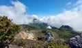 The peak of Mount Gedepangrango during the day Royalty Free Stock Photo