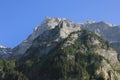Peak of mount Glaernisch in early summer, Switzerland Royalty Free Stock Photo